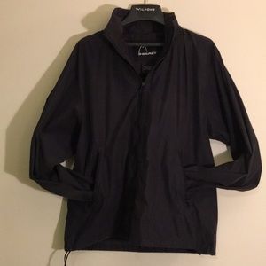Head jacket. Rain windbreaker